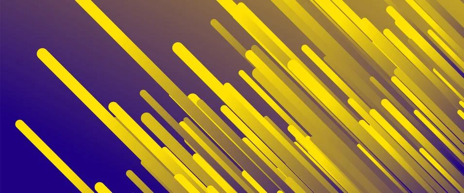 Fluid gradient lines, rain design concept, thin lines, dynamic template. Vector Stock Illustration
