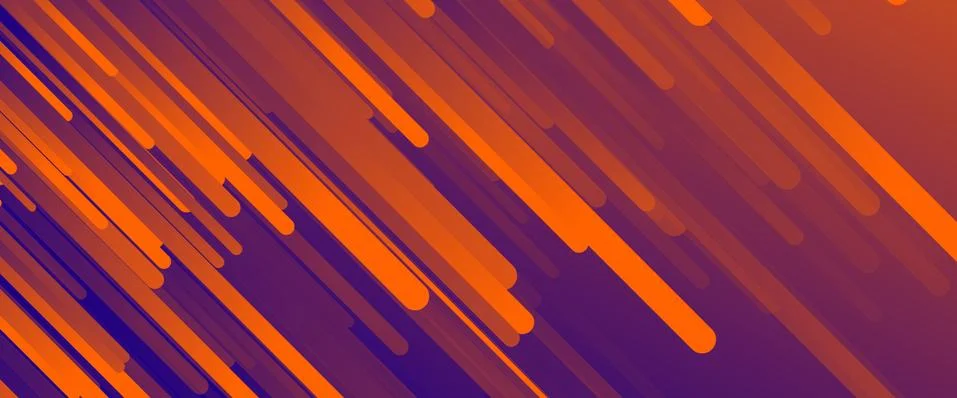 Fluid gradient lines, rain design concept, thin lines, dynamic template. Vector Ilustración de archivo