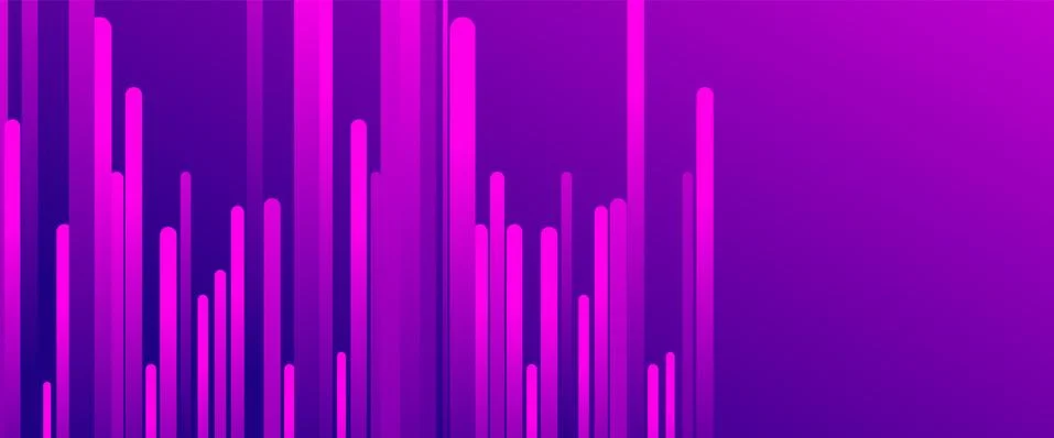 Fluid gradient lines, rain design concept, thin lines, dynamic template. Vector Stock Illustration