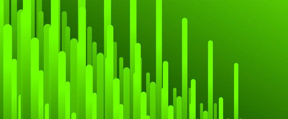 Fluid gradient lines, rain design concept, thin lines, dynamic template. Vector Illustrazione stock