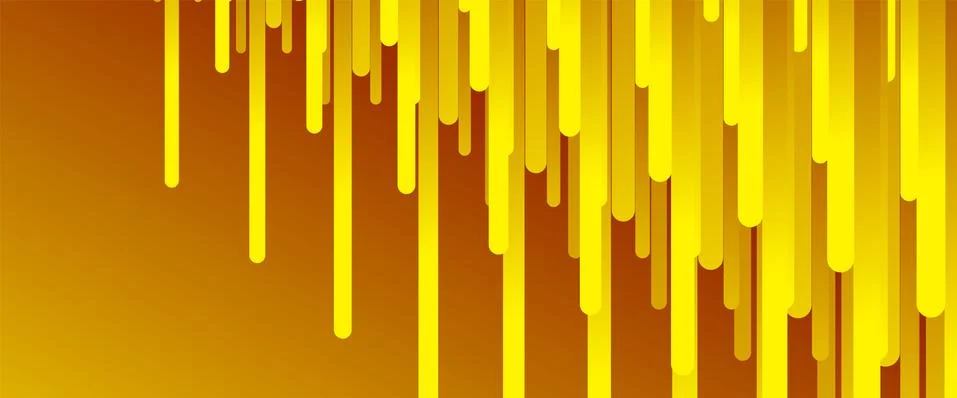 Fluid gradient lines, rain design concept, thin lines, dynamic template. Vector Ilustración de archivo