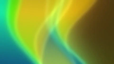 Fluid Gradient Motion Background Green and Yellow 스톡 동영상 330847016