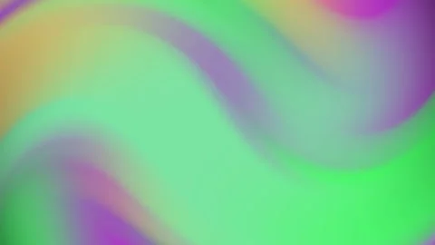 Fluid gradient motion background in light green purple and gold colors Stock Footage 315914364