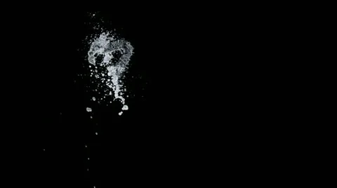 Fluid Hit Big 04 Stock-Footage 11630684