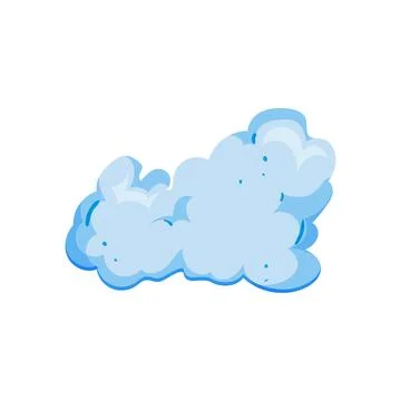 Fluid ink cloud expanding on white background 스톡 일러스트