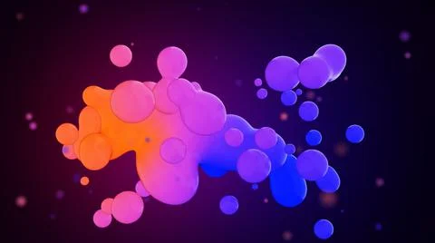 Fluid lava Illustrazione stock