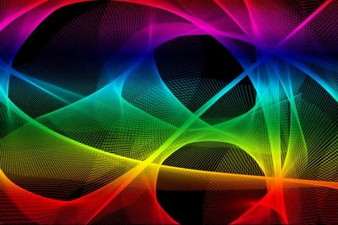 Fluid lavender motion smooth curves light streak background modern design イラスト素材