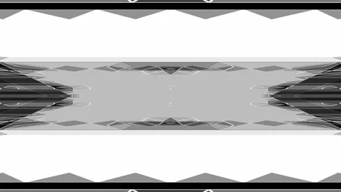 Fluid Line Tunnel Evolution - Motion Background Horizon White Stock Footage 323677032