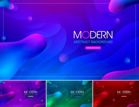 Fluid liquid abstract background Stock Illustration