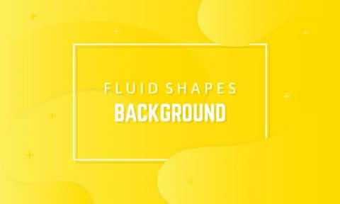 Fluid liquid shapes background. Dynamic background with fluid shapes Stock Illustration