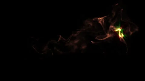 Fluid Luxury Glow Particles Burst Flow Element Stock Footage 320515110