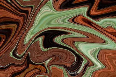 Fluid marble texture background with abstract colorful wavy pattern イラスト素材