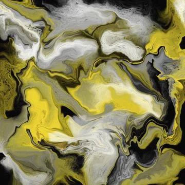 Fluid marbling art Stock Illustration