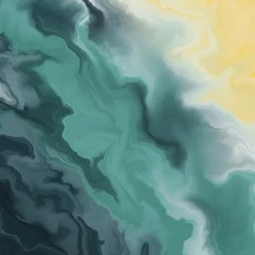 Fluid marbling art Stock Illustration