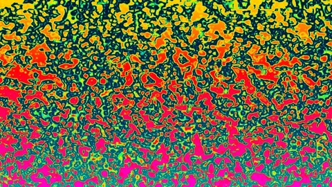 Fluid Medium Blob Interaction Background Video Stock Footage 300231461