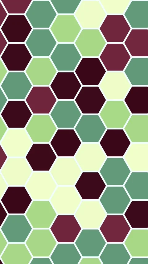 Fluid Minimal Circles Hex Mesh Procedural Corporate Animation Stock Footage 333051187
