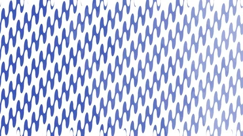 Fluid modern animation with moving wavy diagonal lines on the white background Stock Footage 130849781