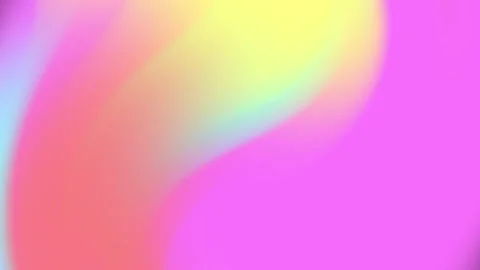 Fluid Motion: Abstract Gradient Flow with Vibrant Pastel Colors in Seamless.. Video stock 313155997