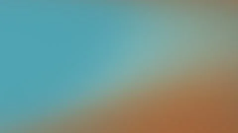 Fluid motion background. Abstract gradient of orange, teal, rust, and deep .. Stock Footage 333100508