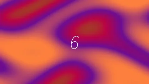 Fluid motion background: Abstract gradient wave of warm orange and yellow hue Stock Footage 342115869