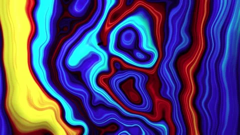 Fluid motion graphic background animation Stock Footage 298829699