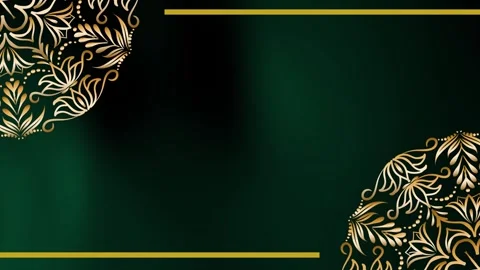 Fluid Motion Motion Luna Zenith Mandala Ramadan Background Stock Footage 327720972