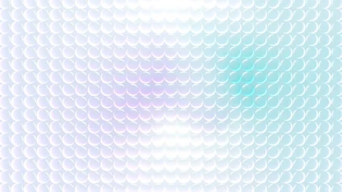 Fluid motion with ribbed glass gradient circular waves, abstract loop animation Stock Footage 330168133