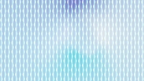 Fluid motion with ribbed glass gradient, glass textured abstract loop animation Stock Footage 330169131