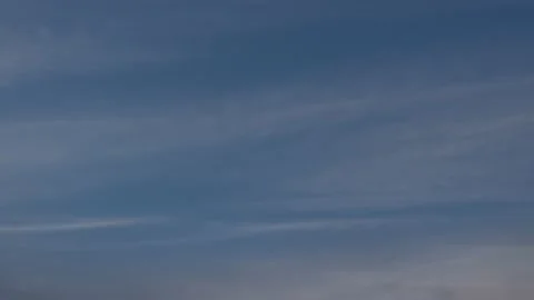 Fluid Moving Clouds 4 - high altitude cloud time lapse Stock Footage 230521369