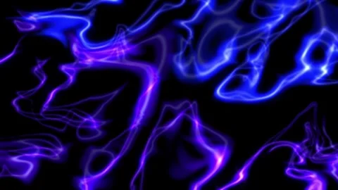 Fluid neon lines Stock Footage 261924454