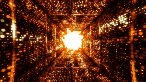 Fluid neon shapes creating a dazzling display, ideal for any EDM event or visual Stock Footage 248802350
