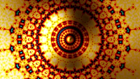 Fluid Ornate Pattern Cycle - Seamless Background Stock Footage 323690095