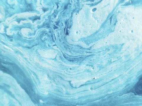 Fluid paint pattern of swirls Stock Photos