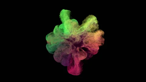 Fluid particles explosion Stock Footage 53562008