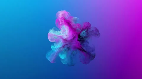 Fluid particles explosion 库存影片 53563022