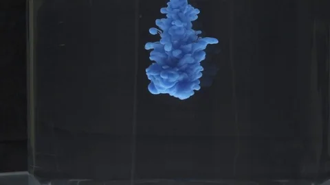 Fluid particles spreading or explosion Video stock 124578836