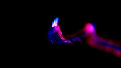 Fluid particles spreading or explosion Vidéo 124578917