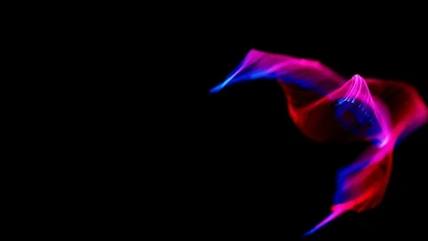 Fluid particles spreading or explosion Stock Footage 124578926