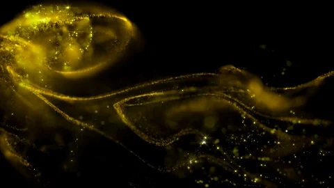 Fluid particles spreading or explosion Stock Footage 124578969