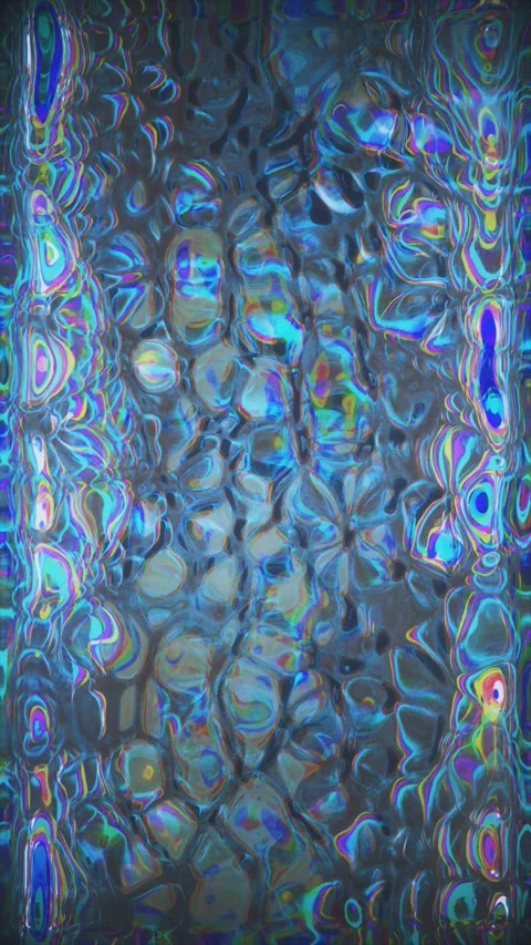 Fluid patterns and vibrant colors create a mesmerizing abstract world Stock Footage 315906327