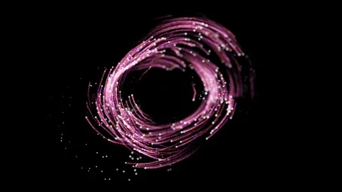 Fluid pink and purple light 库存影片 343334646