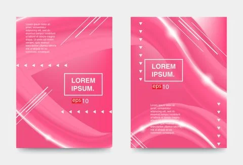 Fluid Poster Stock Illustration