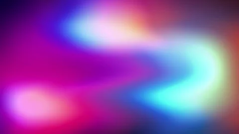 Fluid Rainbow Gradient Prism Waves. Seamlessly looping animated background. Stock Footage 161247256
