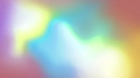 Fluid Rainbow Gradient Prism Waves. Seamlessly looping animated background. Stock Footage 161247344
