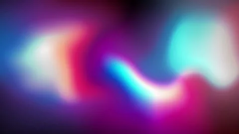 Fluid Rainbow Gradient Prism Waves. Seamlessly looping animated background. Video stock 161249367