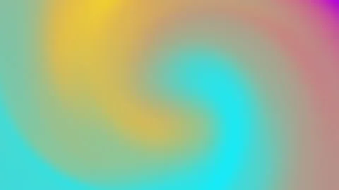 Fluid Rainbow Gradient TWIRL Waves. Seamlessly looping animated background. Stock Footage 160537528