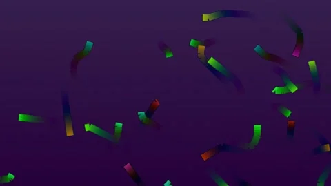 Fluid Rectangle Motion with Gradient Trails 스톡 동영상 307377876