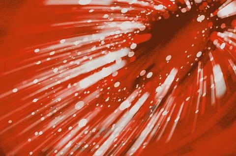 Fluid red abstract soft grainy texture background with smooth wave lines fo.. Stockillustratie