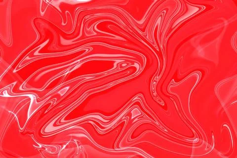 Fluid red marble patterns abstract swirl texture for background or wallpaper Stock Photos