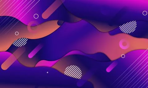 Fluid shape background. Abstract background. Stock Illustration